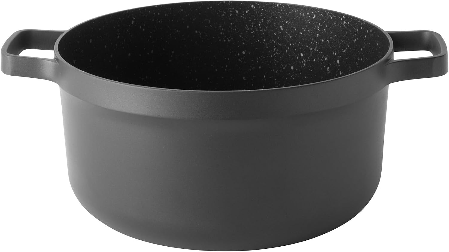 BergHOFF Gem Non-Stick 10' Stockpot 5.2qt., Sturdy 2-Handle, Glass Lid, Ferno-Green, Non-Toxic Coating, Ovensafe