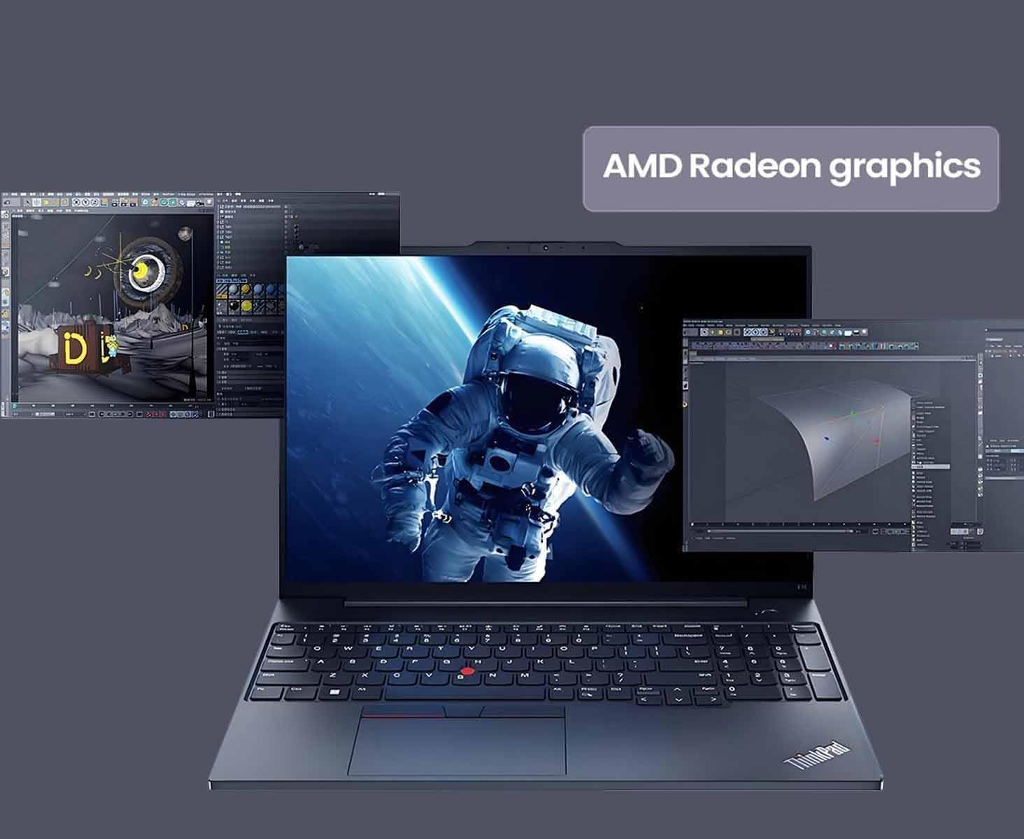 Lenovo Thinkpad E16 Gen 2 Business Laptop 16.0' IPS WUXGA Display (AMD Ryzen 5 7535U, 16GB DDR5, 512GB PCIe SSD, Backlit KYB, Fingerprint, WiFi 6E, BT 5.3, Win 11 Pro) w/DKZ Hub