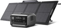 EF ECOFLOW Solar Generator RIVER 3 Plus with 110W Solar Panel, 286Wh Portable Power Station LiFePO4 Battery, 3 Up to 1200W AC Outlets, <10 MS UPS, Expandable to 858Wh, <30 dB Quiet, 1Hr Fast AC Charge