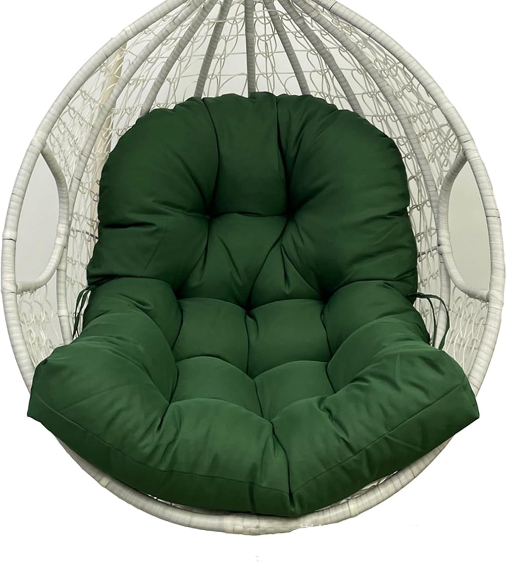 Waterproof Rocking Chair Cushion Detachable Washable Household Garden Hanging Chair Cushions with Comfort Non-Slip Bottom, Papasan Swing Cushion for Indoor/Outdoor(Color:M)