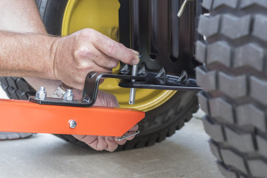 Agri-Fab 45-0329 185 lb. Tow-Behind ATV/UTV Broadcast Lawn Spreader for Seed,Fertilizer,Salt,Ice Melt; Easy to use Flow Control