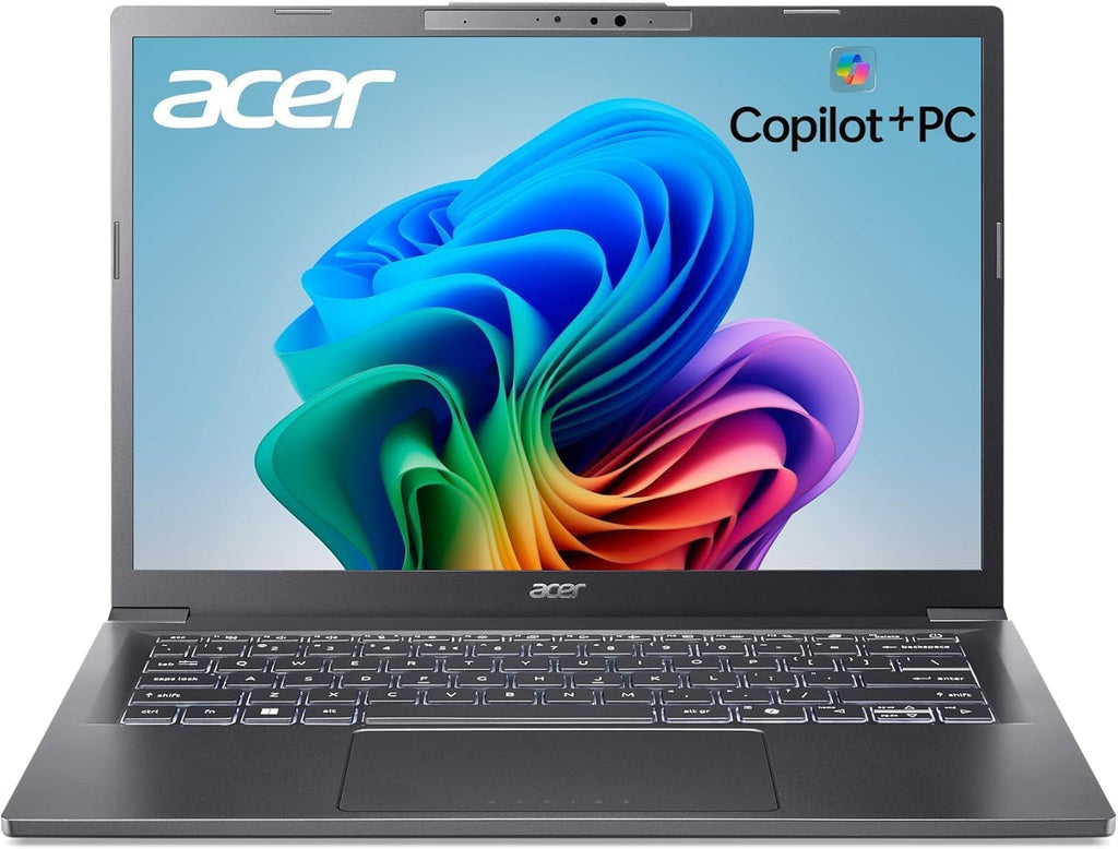 acer Aspire 14 2025 Business Laptop 14' WUXGA IPS Touchscreen 8-Core Intel Ultra 7 258V 32GB LPDDR5 1TB SSD Intel Arc Graphics 140V Thunderbolt 4 Wi-Fi 6E Backlit Keyboard Win11 Home w/ONT 32GB USB