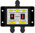 Manual and Automatic Transfer Switch, AC120V 15A ATS Auto Transfer Switch (Core Wires Connects)