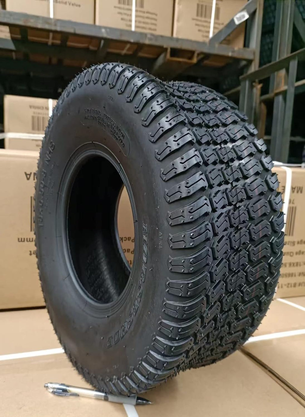 2 New HORSESHOE 20x10.00-10 6Ply Turf Trac Pattern for Ridding Lawn Mower Garden Tractor Tires Tubeless 20x10-10 T198 20100010