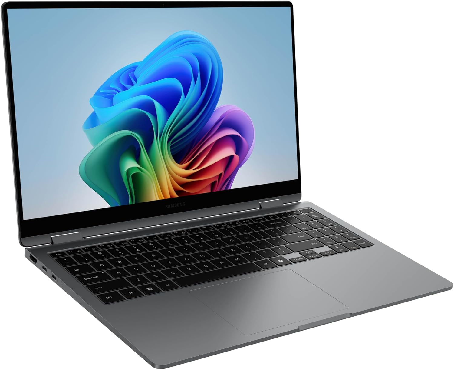 Samsung 15.6' Galaxy Book5 360 Copilot+ PC, AI Business Laptop, Windows 11 Pro, Intel Core Ultra 7 Processor 256V, FHD AMOLED Touchscreen, 16GB/512GB, 2025 Model, NP754QHA-KA2US, Gray