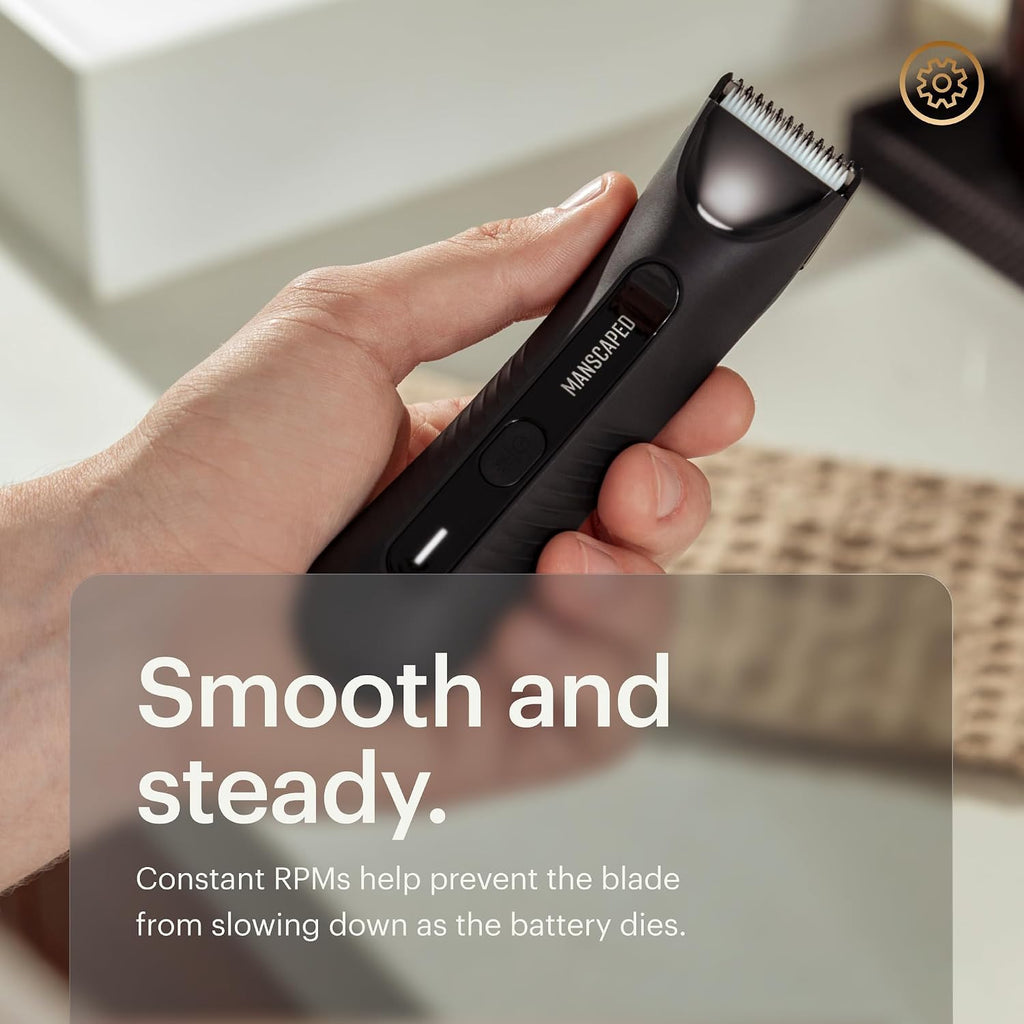 MANSCAPED® The Handyman™ Compact Foil Face Shaver & The Lawn Mower® 3.0 Plus Groin, Body & Ball Hair Trimmer - Men's Portable Travel Facial Hair Groomer, USB-C Rechargeable Razors, Waterproof