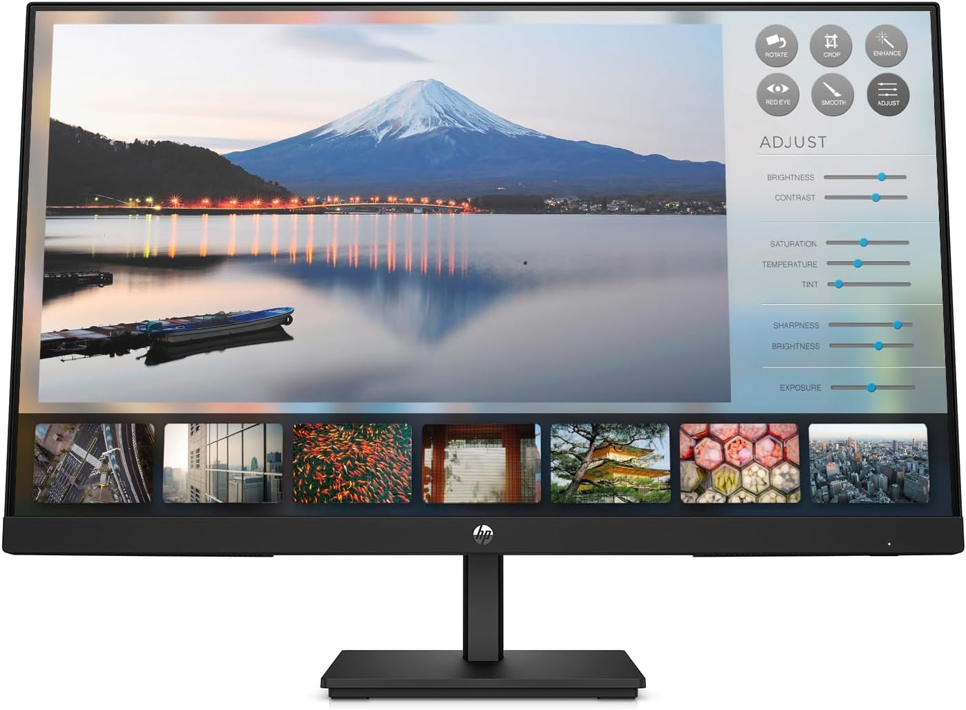 HP V24v G5, 23.8-inch, Full HD (1920 x 1080) FHD Monitor, AMD FreeSync (V24v G5, Black) (Renewed)