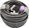 Parkworld 62312 NEMA L6-30 Extension Cord, Locking 3-Prong, 30 AMP, 250 Volts, 7500 Watts (100FT)