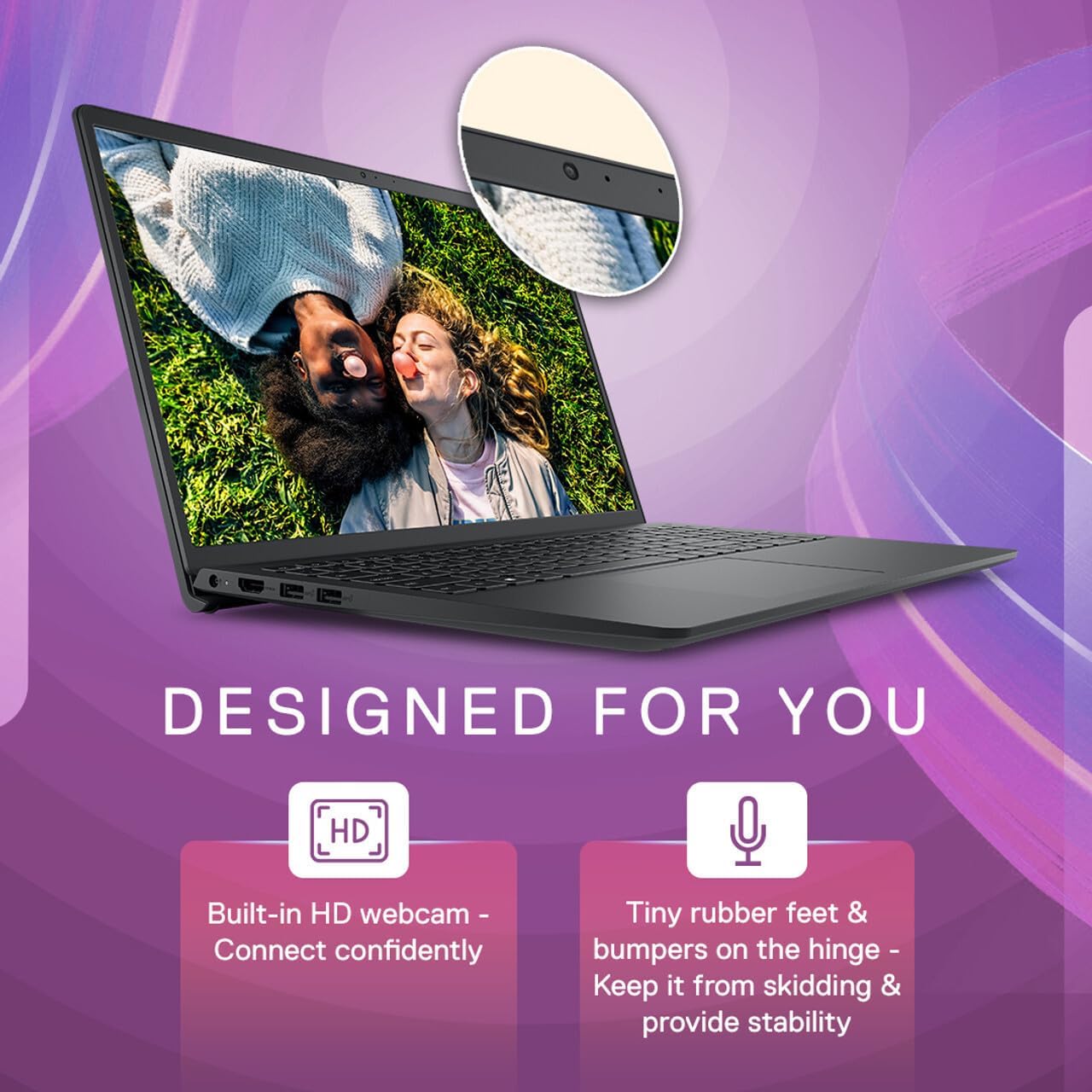 DELL Inspiron 15 3530 Business Laptop, 15.6' FHD Touchscreen, Intel Core i5-1334U, 16GB RAM, 1TB SSD, Lifetime Microsoft Office 2024, Webcam, HDMI, Wi-Fi 6, Windows 11 Pro, Black