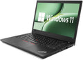 Lenovo ThinkPad T480 Windows 11 Pro Laptop Computer, 14' Business Laptop, Intel Core i5-8350, 16GB RAM, 256GB SSD, Type-C, HDMI, Webcam(Renewed)