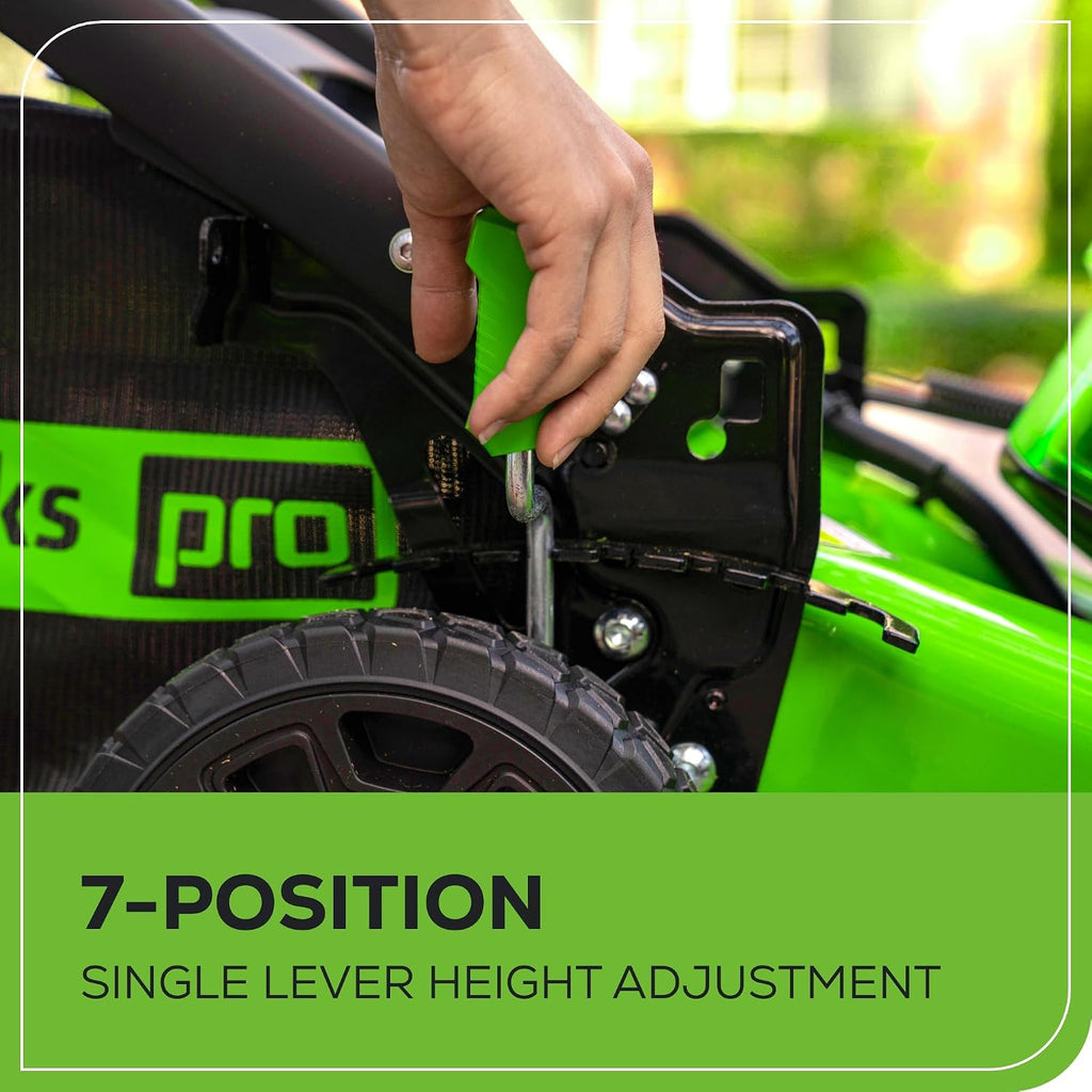 80V 21 inch GEN 2 Cordless Battery Push Lawn Mower(Auto Switch) w/ 4.0Ah Battery & Charger