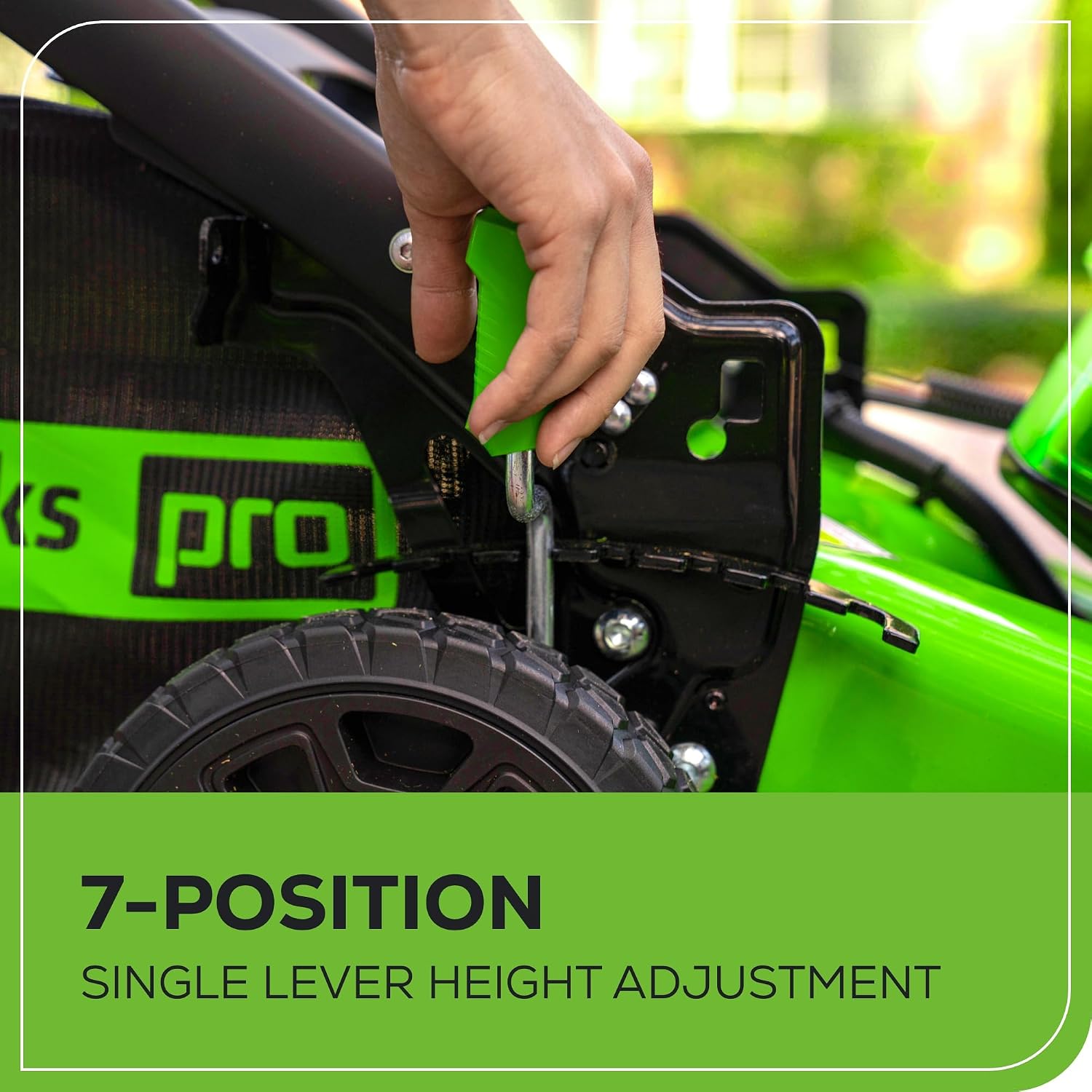 80V 21 inch GEN 2 Cordless Battery Push Lawn Mower(Auto Switch) w/ 4.0Ah Battery & Charger