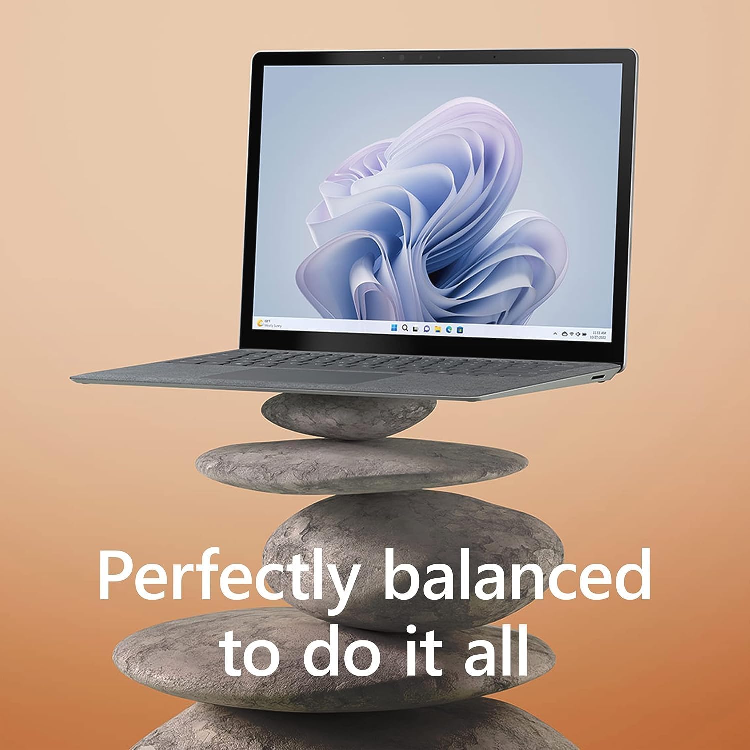 Microsoft Surface Laptop 5, 13.5'' FHD Touchscreen, Backlit, Intel Core i5-1235U (10-core up tp 4.40 GHz), Intel Iris Xe Graphics, 8GB DDR5 RAM, 256GB SSD, Windows 11 Home, Platinum, Silver (Renewed)