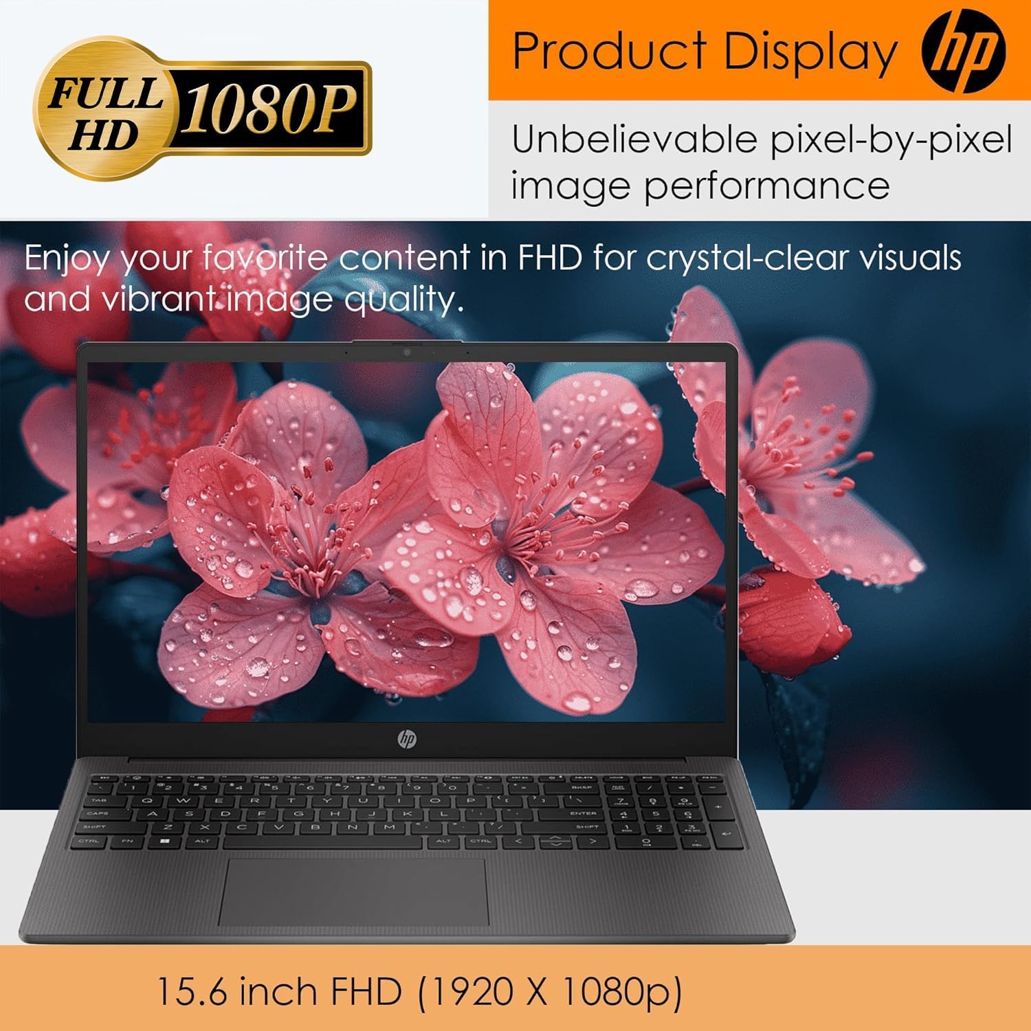 HP New 15.6' FHD Business Laptop (2025/2026 Edition), Latest 13th Gen Intel Core i3-1315U (Beats i7-1250U,Up to 4.5 GHz), 16GB RAM, 512GB SSD, Win 11 Pro, Microsoft Office, Ethernet Port, WOWPC USB