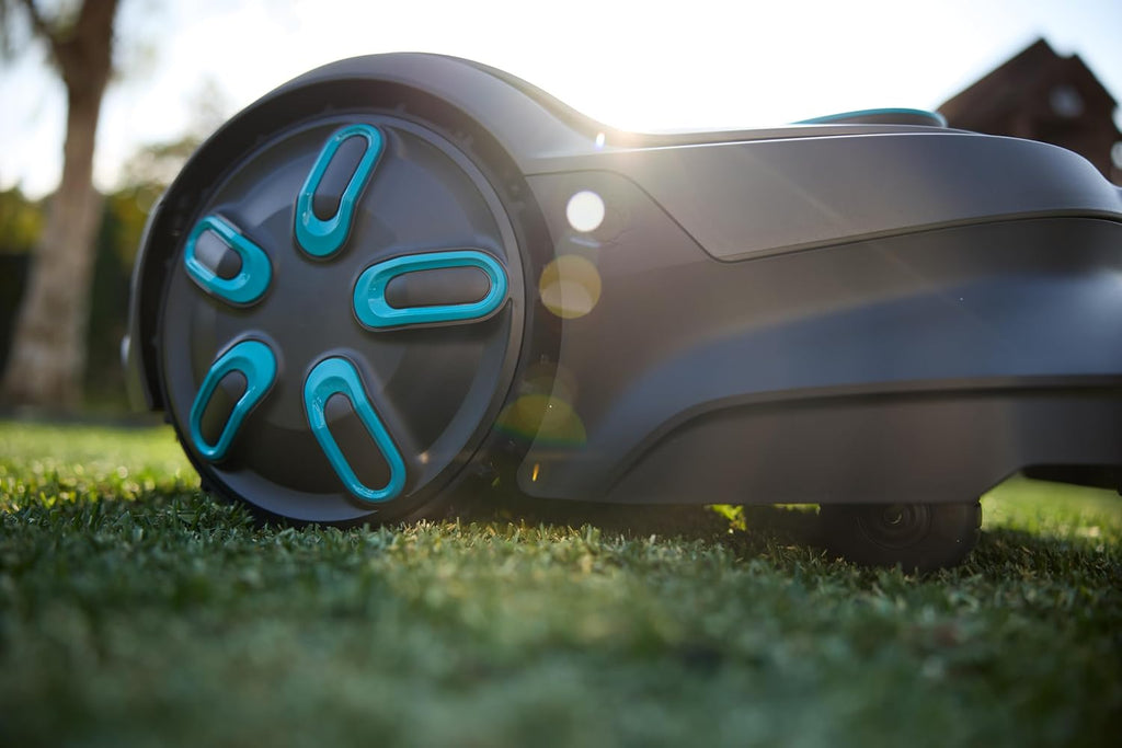 GARDENA 15301, All New - 2025 SILENO Flex - Engineered in Germany for The Most challenging lawns. Height 1' - 4' cuts Through All Grass Types with Ease.