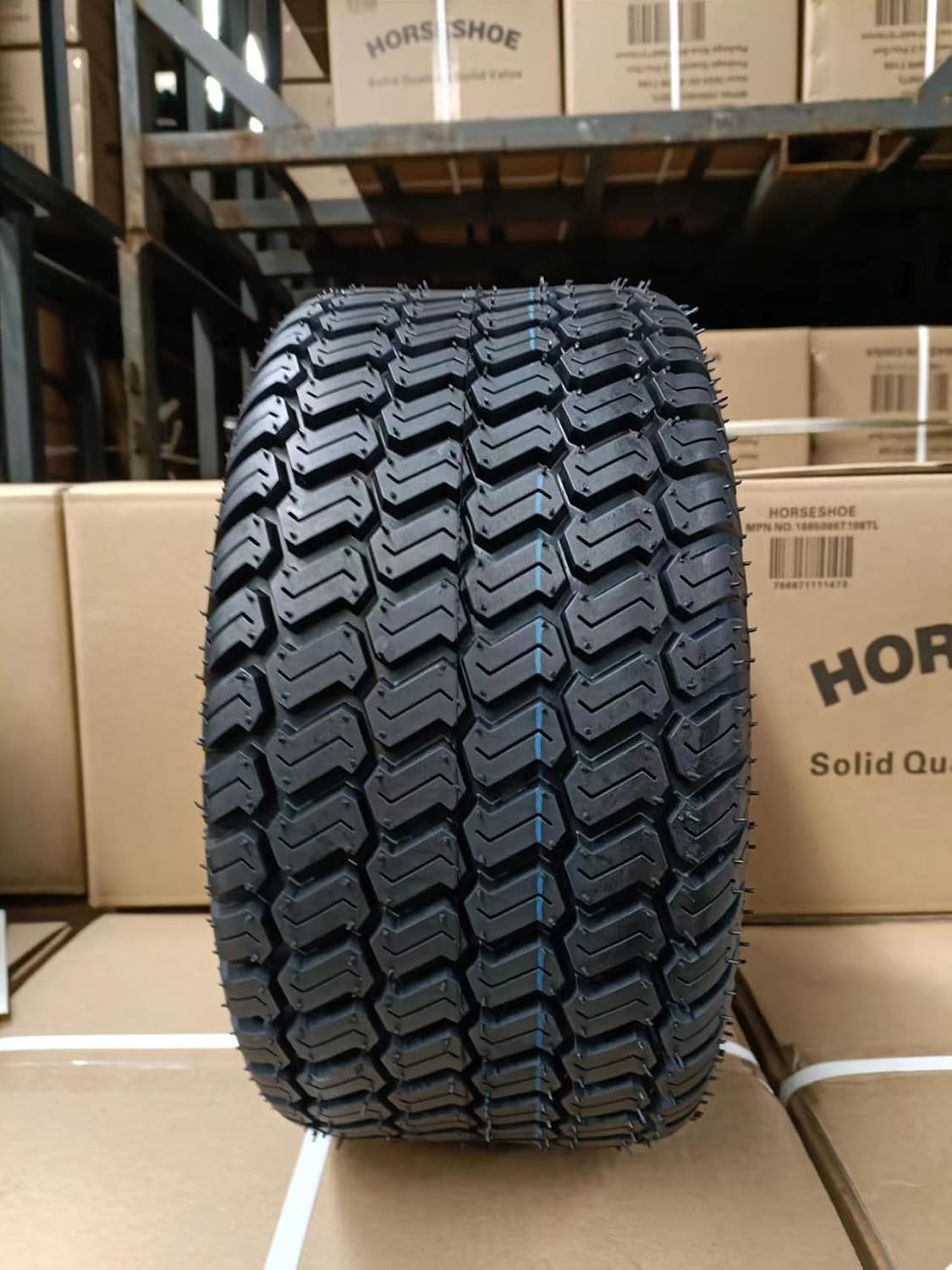 2 NEW HORSESHOE 20x10.00-8 6Ply Turf Trac Pattern for Ridding Lawn Mower Garden Tractor Tires Tubeless 20x10-8 20x10x8 20x10.00x8 T198 2010008
