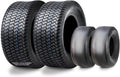 WANDA Set 4 Zero-Turn Lawn Mower Turf Tires 11x4-5 Front & 20x8-10 Rear /4PR -13204/13039