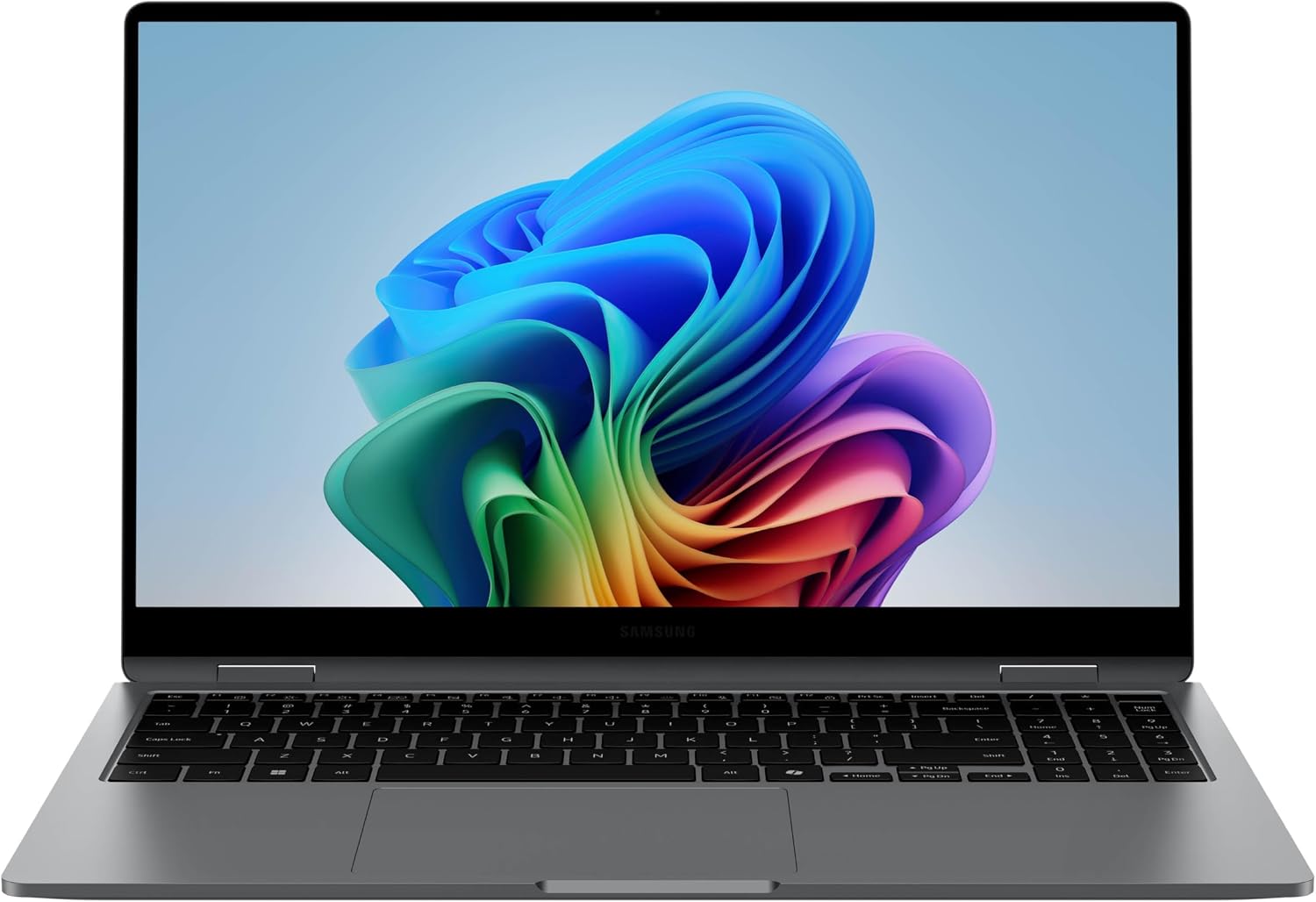 Samsung 15.6' Galaxy Book5 360 Copilot+ PC, AI Business Laptop, Windows 11 Pro, Intel Core Ultra 7 Processor 256V, FHD AMOLED Touchscreen, 16GB/512GB, 2025 Model, NP754QHA-KA2US, Gray