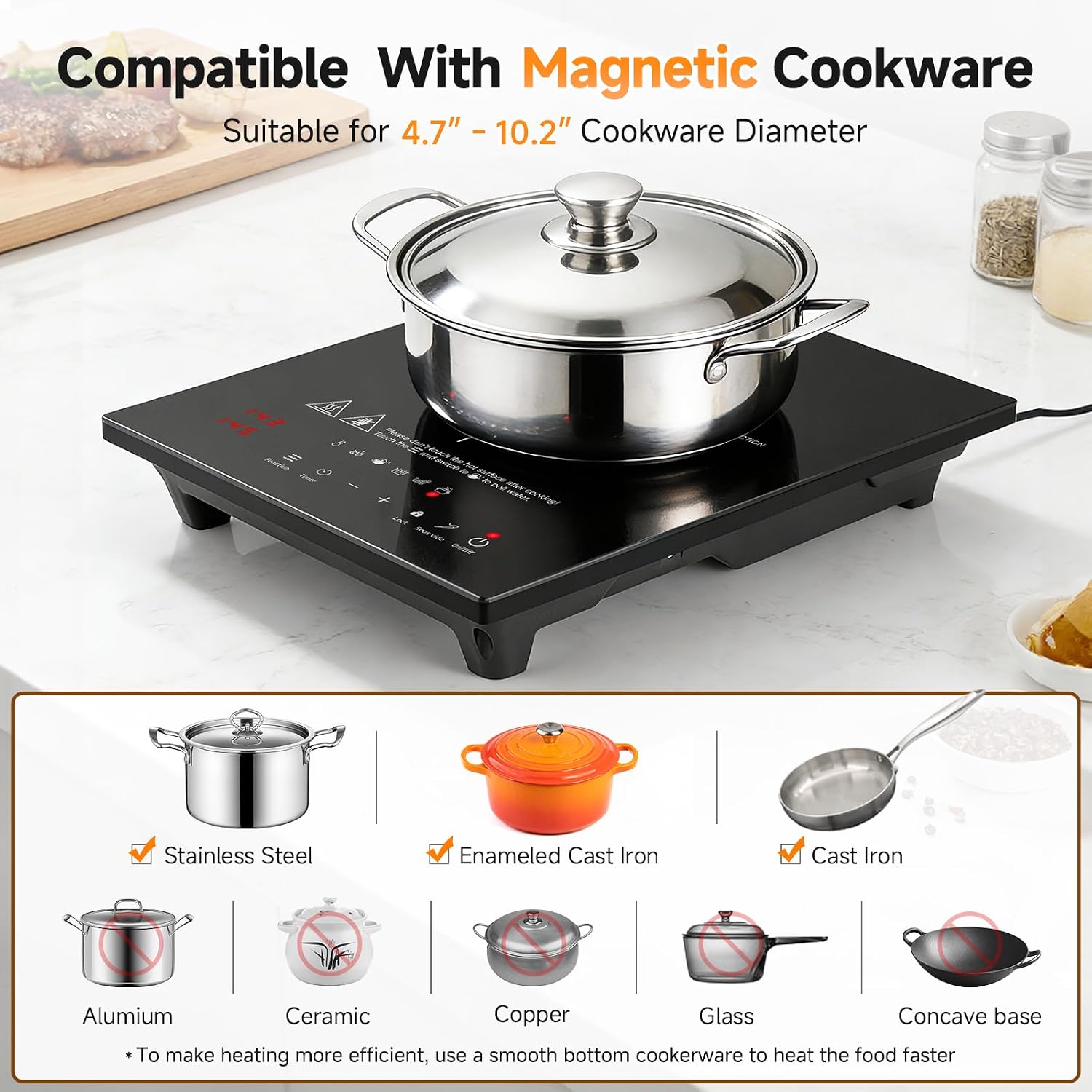 AMZCHEF Portable Induction Cooktop & AMZCHEF Portable-Induction-Cooktop