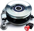 HD Switch HiTorq 210ftlb BIGBearing PTO Clutch 574607001 5218-247 & PTO Switch 582107601 for Husqvarna MZ28 MZ52 MZ61 MZ5424 MZ5225 MZ6128 MZT52 MZT61 FD52 FD61 Z454 Z460 Z460X Dixon DX148 DX152 DX161