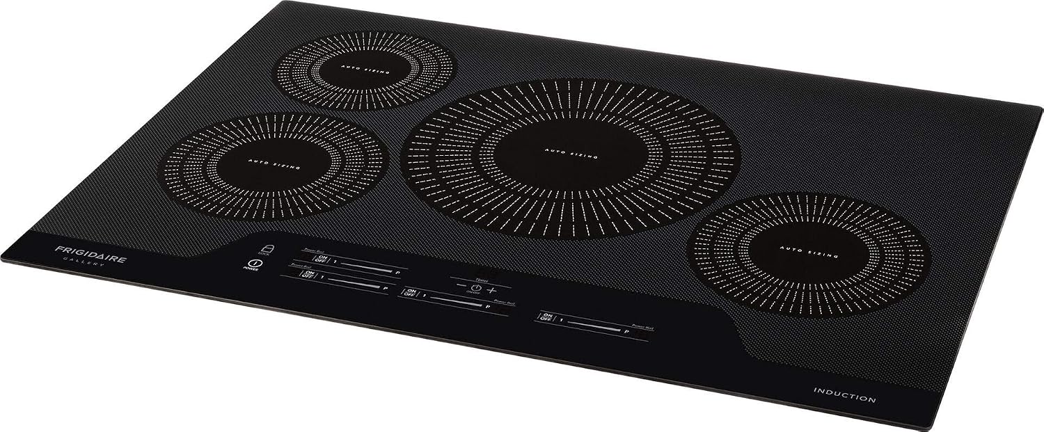 Frigidaire FGIC3066TB 30 Gallery Series Induction Cooktop with 4 Elements in Black