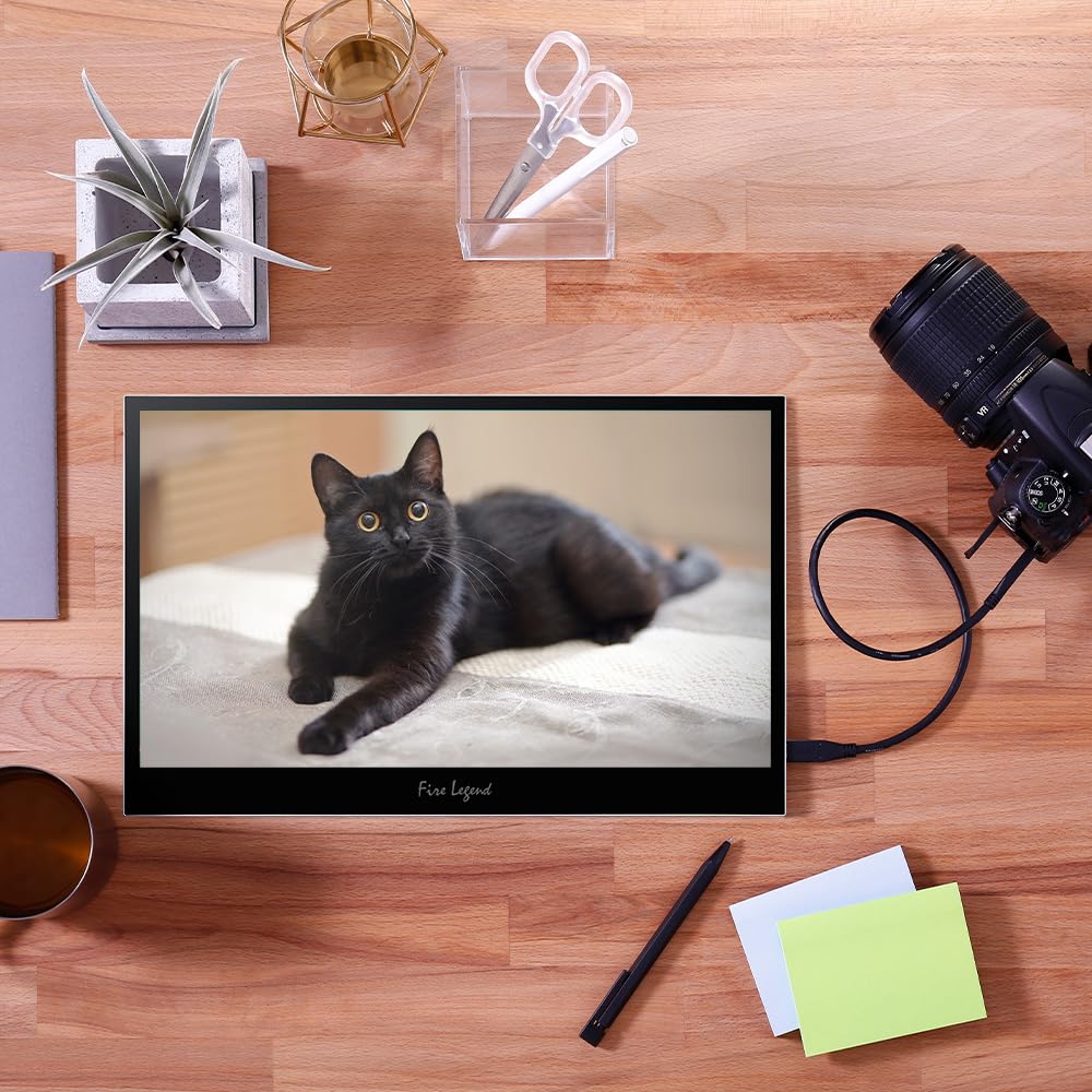 acer Portable Monitor | 18.5' FHD IPS | Adaptive-Sync Support (FreeSync Compatible) | Slim Design | External Monitor for Laptop PC/Mac | 100Hz | 2 x USB 3.1 Type-C Port & HDMI 1.4 | PM191Q Ebmiuux