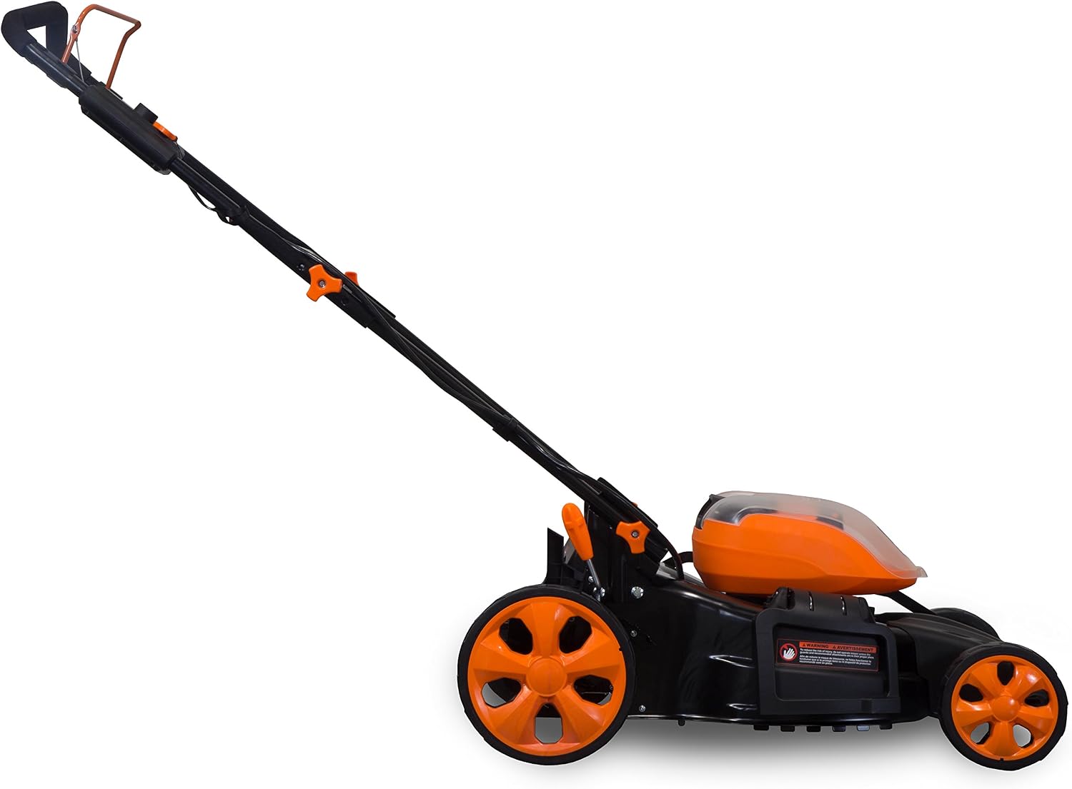 Wen Cordless Electric Lawn Mower, 19-Inch Deck (Tool Only, 40V Max Battery Not Included) (40439BT)