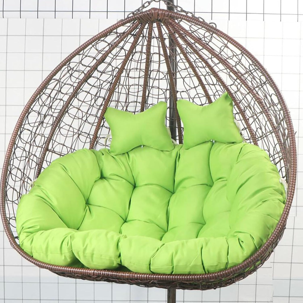 Hanging Basket Cushion Enlarged Thick Cushion Double Swing Sofa Cushion Indoor Rocking Chair Cushion for Furniture Swing Patio,A6