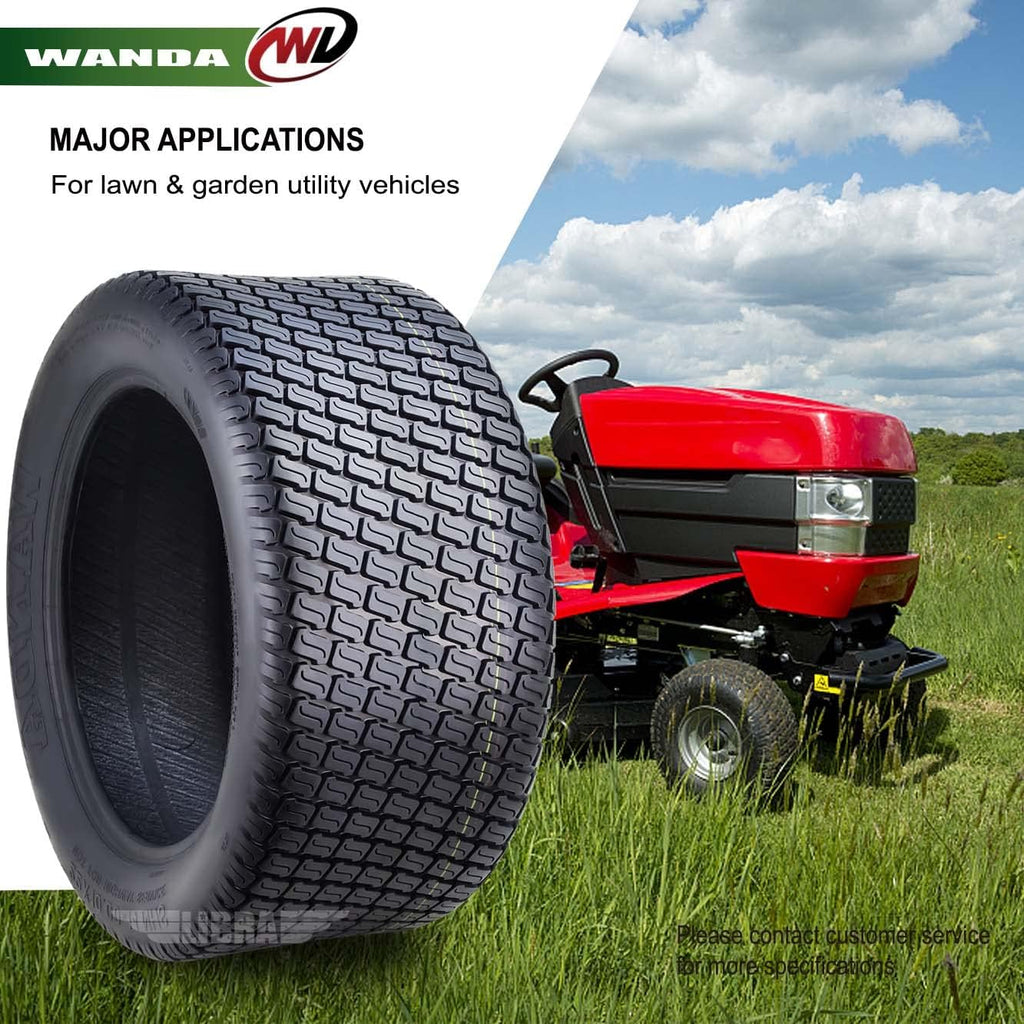 WANDA 22X10-14 Lawn Mower Tractor Cart Turf Tires 4 Ply 22x10x14 -Set 2-13216