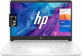 HP 14' HD Student Business Laptop, Intel Quad-Core N4120, 8GB RAM, 384GB Storage, (128GB eMMC+256GB SD Card), 1 Year Office 365, Slim Design, Webcam, HDMI, Bluetooth, WiFi, Win 11 S, Silver