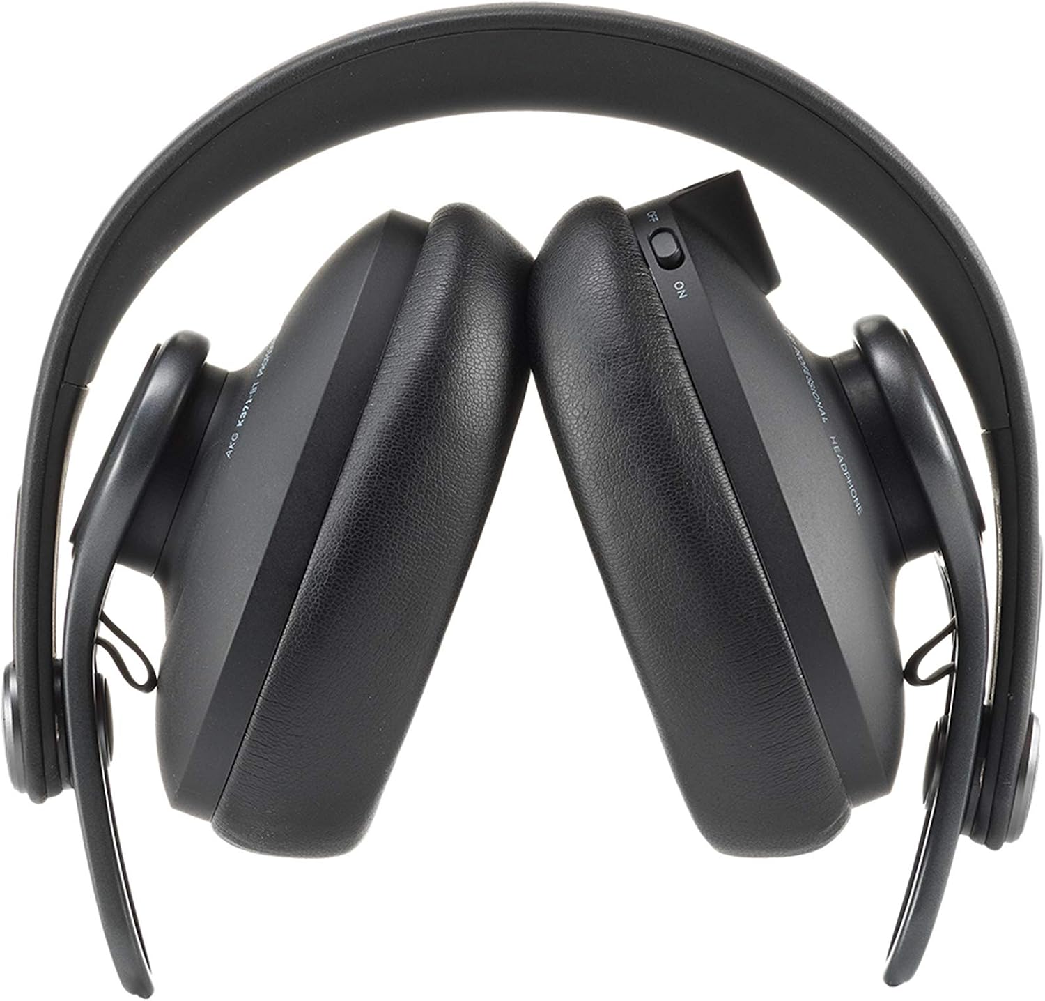 AKG Pro Audio K371BT Bluetooth Wireless Over-Ear, Closed-Back, Portable, Foldable Studio Headphones. 50mm Drivers. Astounding Frequency Response - 5 Hz to 40 kHz. Black