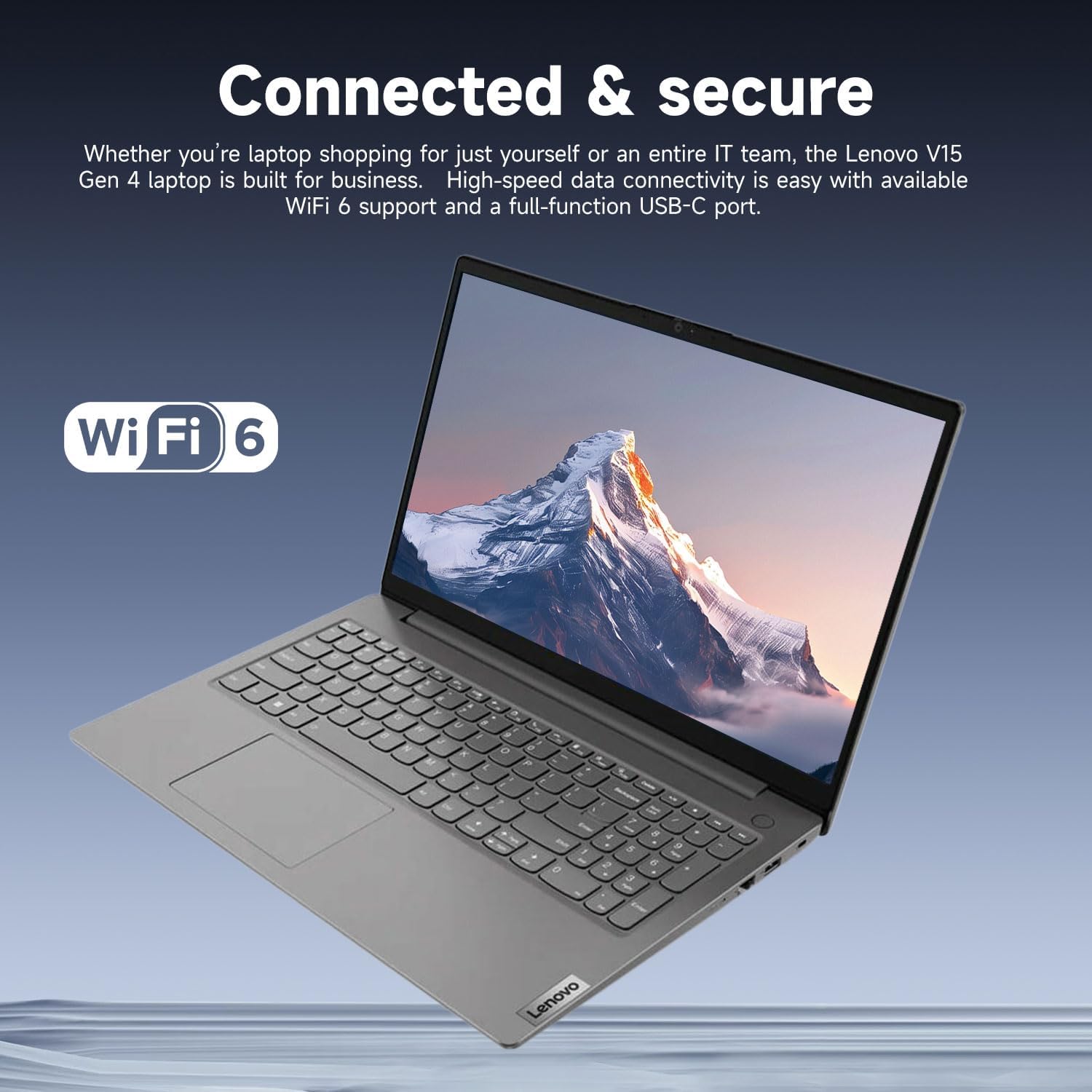 Lenovo V15 Business Laptop | 15.6' FHD Anti-Glare | Intel Core i7-13620H | 16GB RAM | 512GB SSD | HDMI | Numeric Keypad | Webcam | Wi-Fi 6 | Windows 11 Pro | Bundle with Thunderobot Wireless Mouse