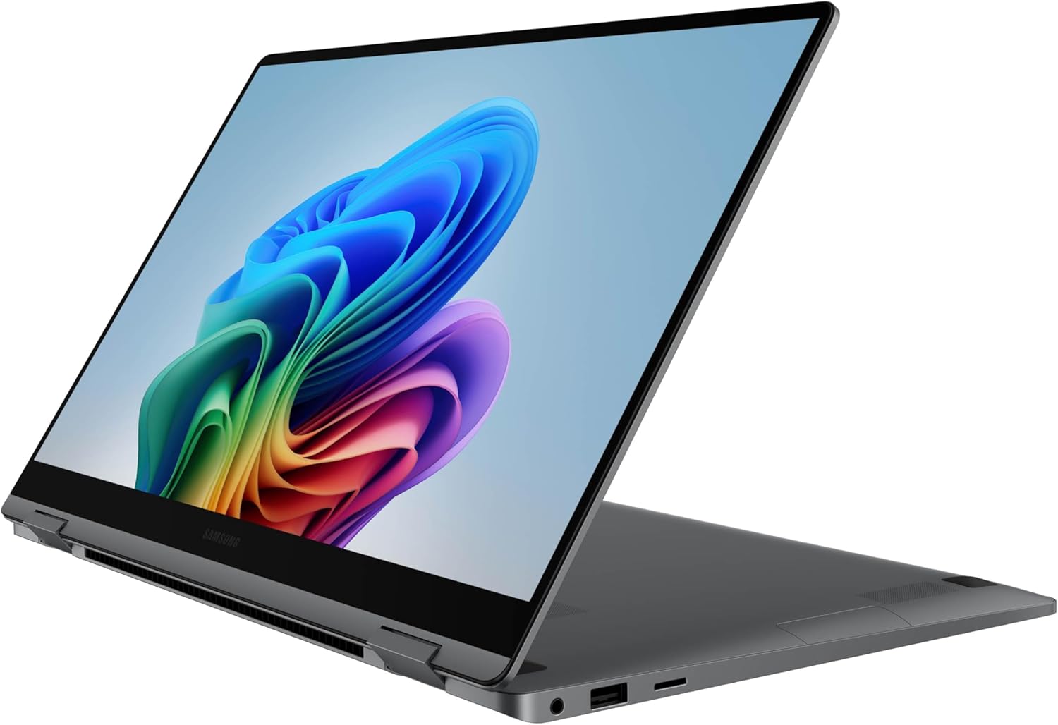 Samsung 15.6' Galaxy Book5 360 Copilot+ PC, AI Business Laptop, Windows 11 Pro, Intel Core Ultra 7 Processor 256V, FHD AMOLED Touchscreen, 16GB/512GB, 2025 Model, NP754QHA-KA2US, Gray