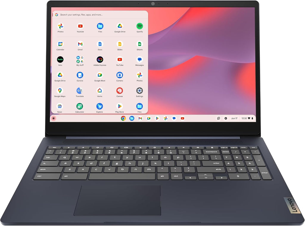 Lenovo IdeaPad 3i Chromebook, 15.6' FHD Display, Intel Celeron N4500, 8GB RAM, 64GB eMMC, 1920x1080 px, 720p Camera, Chrome OS, Abyss Blue