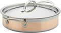 Hestan - CopperBond Collection - 100% Pure Copper Sauteuse, Induction Cooktop Compatible, 3.5 Quart