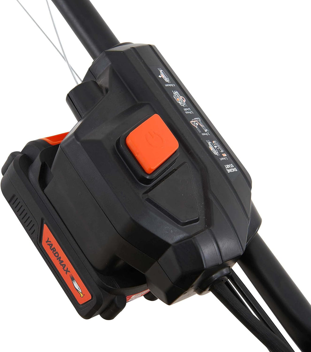 24 in. 201cc Electric Start Select PACE 6 Speed CVT High Wheel RWD 3-in-1 Gas Walk Behind Self Propelled Lawn Mower