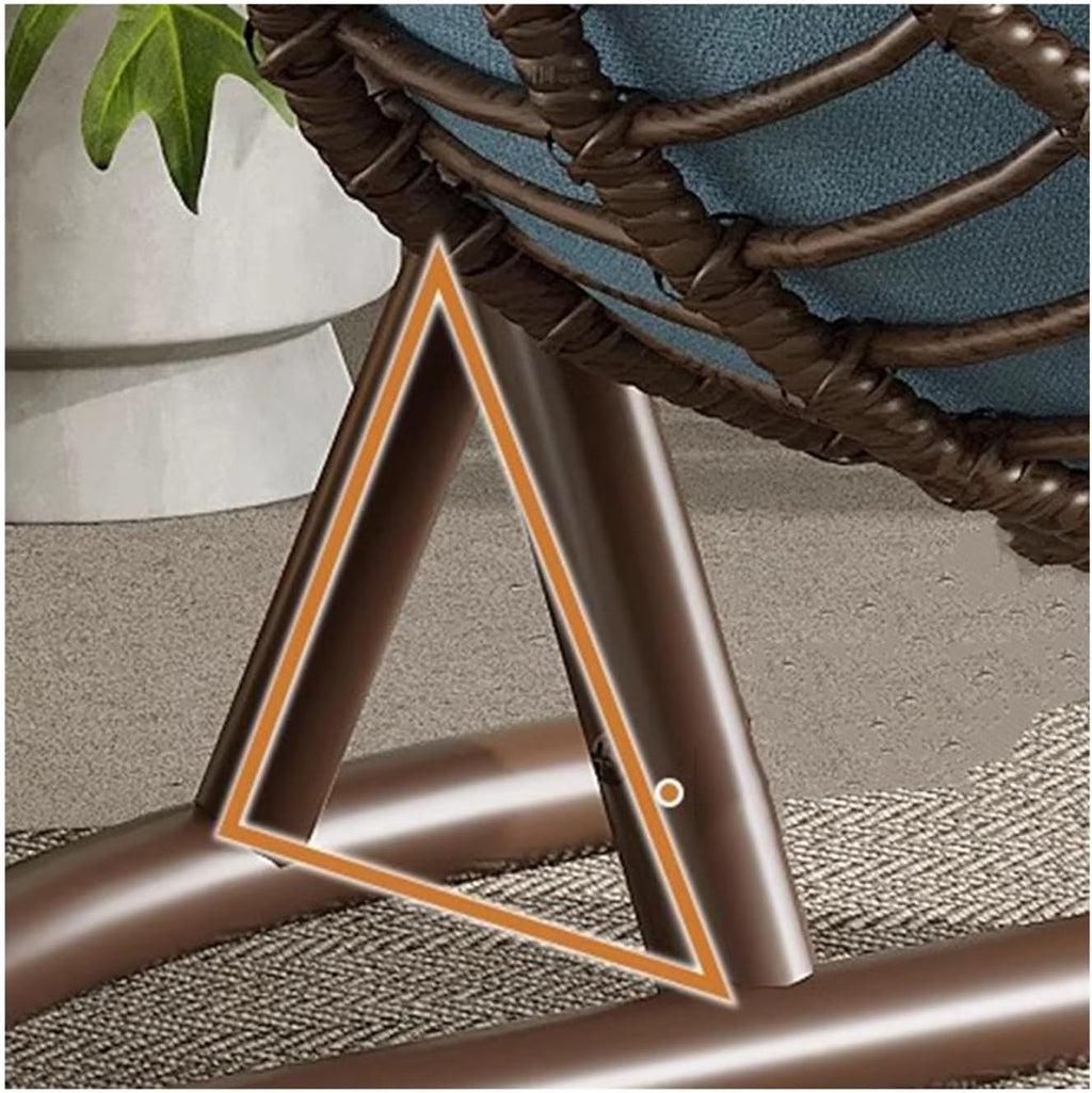 Home Rattan Chairs- Hanging Chair Hanging Basket Rocking Chair Balcony Leisure Rocking Chair Household Indoor Swing Hanging Chair Patio Lounge Chair