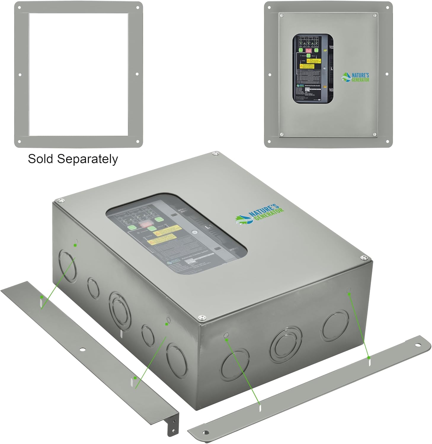 Nature's Generator RV 50A Automatic Transfer Switch UL Approved