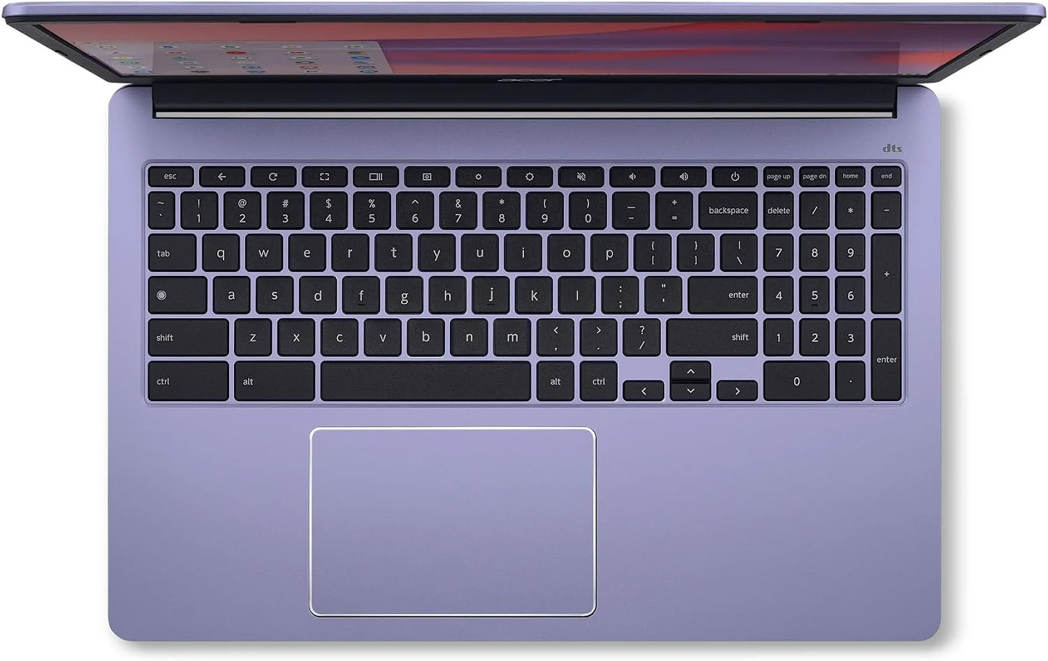 Acer Chromebook 15.6in Full HD IPS LCD in Lavender Intel Processor Up to 2.8GHz 4GB DDR4 64GB eMMC Intel 4K Graphics 6th Gen WiFi Webcam Chrome OS (CB315P - Renewed)