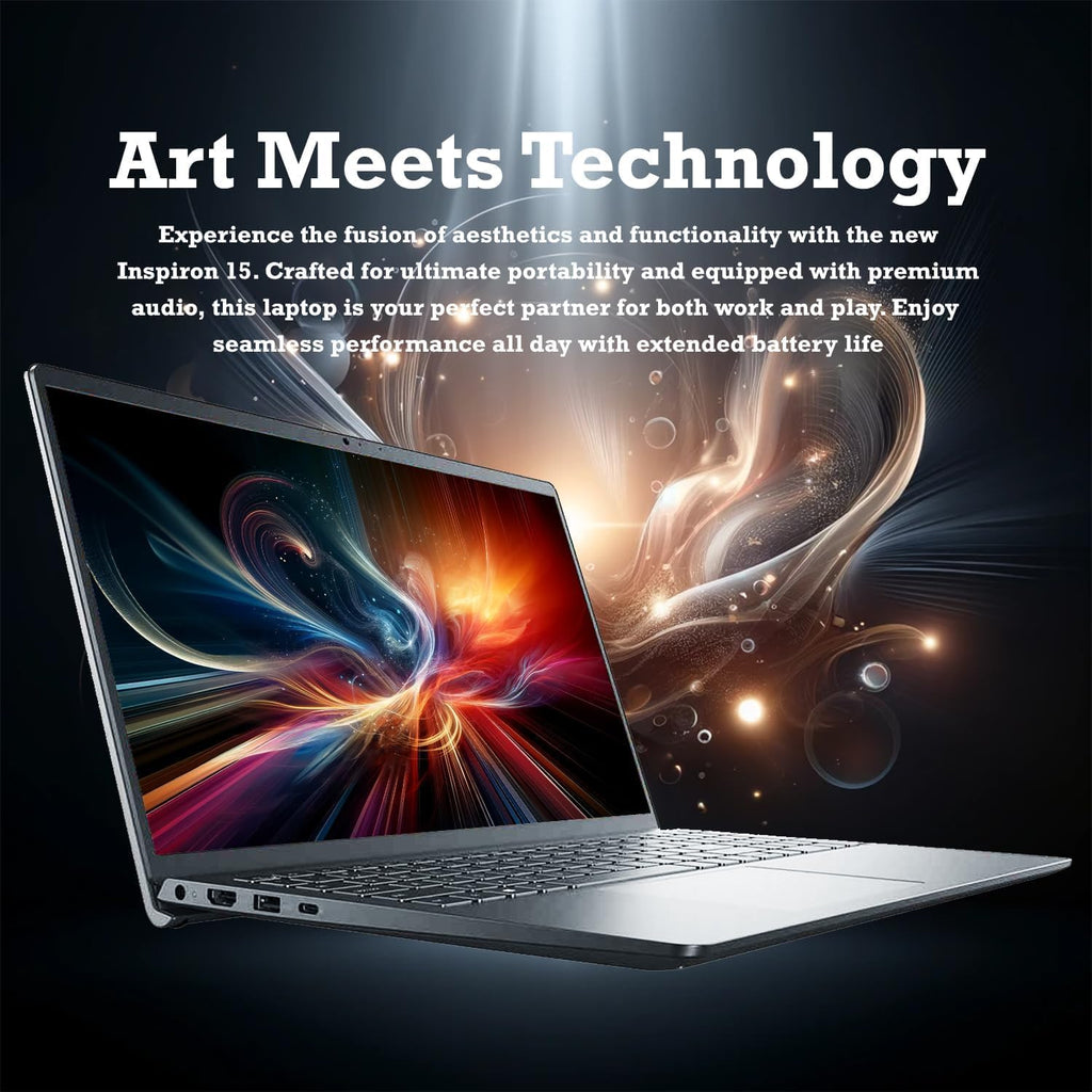 Dell Inspiron 15.6' FHD Touchscreen Laptop Computer | Intel Core i5-1334U CPU | 32GB RAM | 1.5TB Storage (1TB PCIe SSD + 512GB External) | Long Battery Life | Windows 11 Pro with Microsoft Office