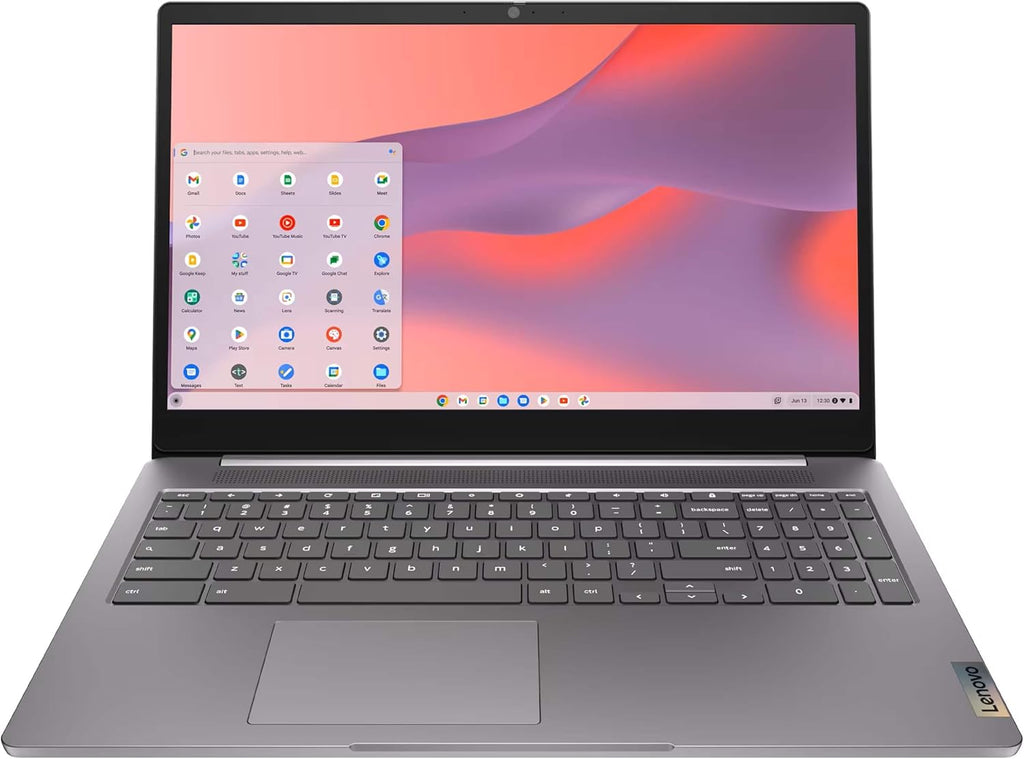 Lenovo Chromebook 15 IdeaPad 3i (15.6' FHD, 4GB RAM, 192GB Storage (64GB eMMC + 128GB SD Card), 2TB Cloud Storage, Intel Celeron) Home & Student, Webcam, 10-Hour Long Battery Life, Wi-Fi 6, Chrome OS