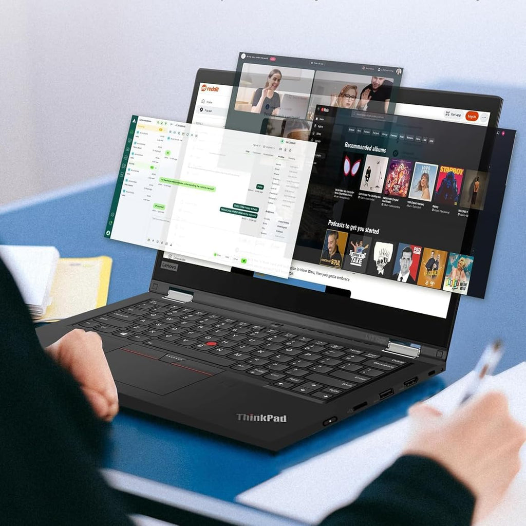 Lenovo ThinkPad T490 14'' FHD (1920 x 1080) IPS Business Laptop Computer, Intel Core i5-8365U Processor Notebook PC, 16 GB RAM, 512 GB SSD, HDMI, Type-C, Windows 11 Pro (Renewed)