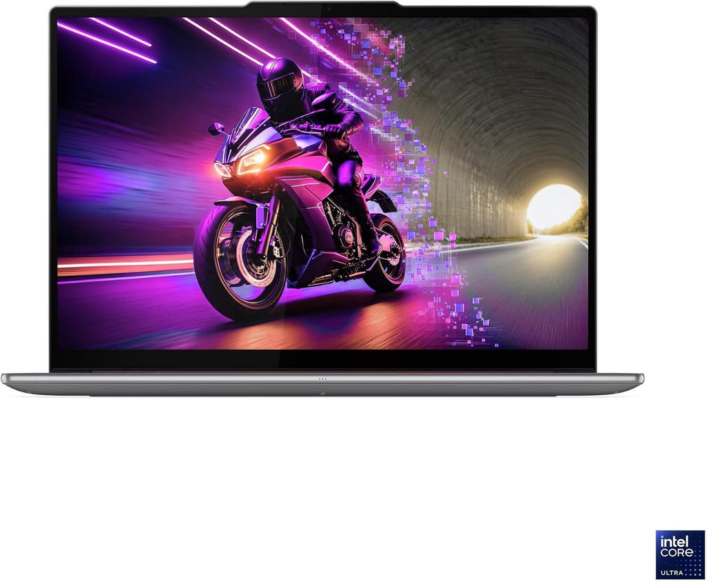 Lenovo Yoga Pro 9i 16 Laptop - Intel Ultra 9 285H 16-Core, 16' 2.8K WQXGA+ (2880x1800) OLED 1100nits 120Hz, RTX 5050, 32GB RAM 1TB SSD, Win11, WiFi7, Backlit KB, Luna Grey, w/2TB USB Drive, W/GaLiMu