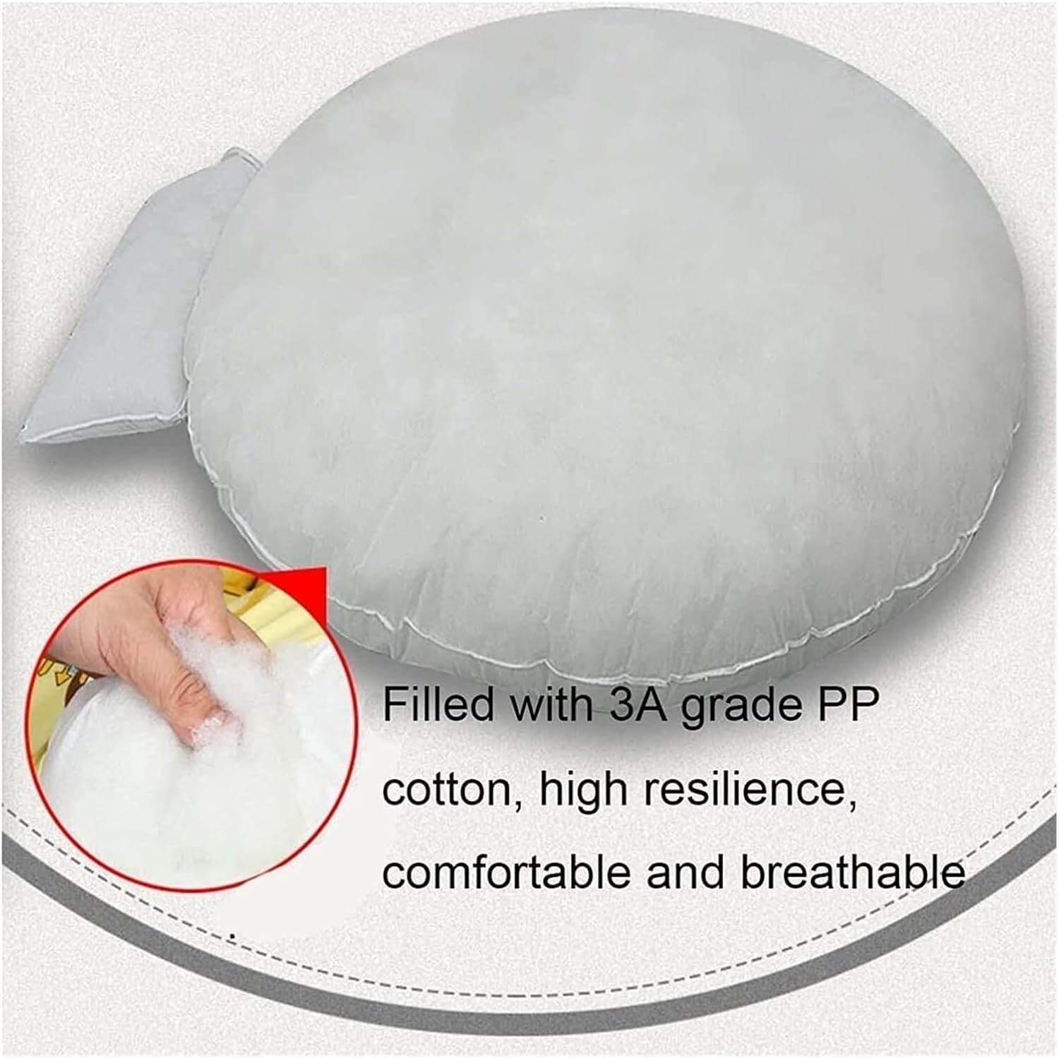 Indoor Outdoor Rocking Chair Cushion Soft Thick Comfortable Hanging Egg Hammock Chair Seat Pad Removable Thick Hanging Basket Chair Cushion Washable