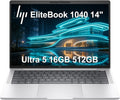 HP EliteBook 1040 G11 Business Laptop (14' FHD+, Intel 14-Core Ultra 5 125H (> i7-1360P), 16GB DDR5 RAM, 512GB SSD), 2x Thunderbolt 4, Backlit KB, Fingerprint Reader, 5MP IR Webcam, Win 11 Pro, AI PC