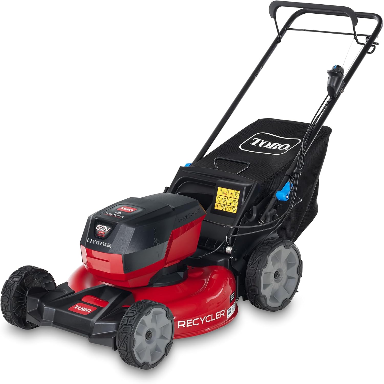 Toro 60V MAX* 21 in. Recycler® Self-Propel Lawn Mower - Battery/Charger Not Included
