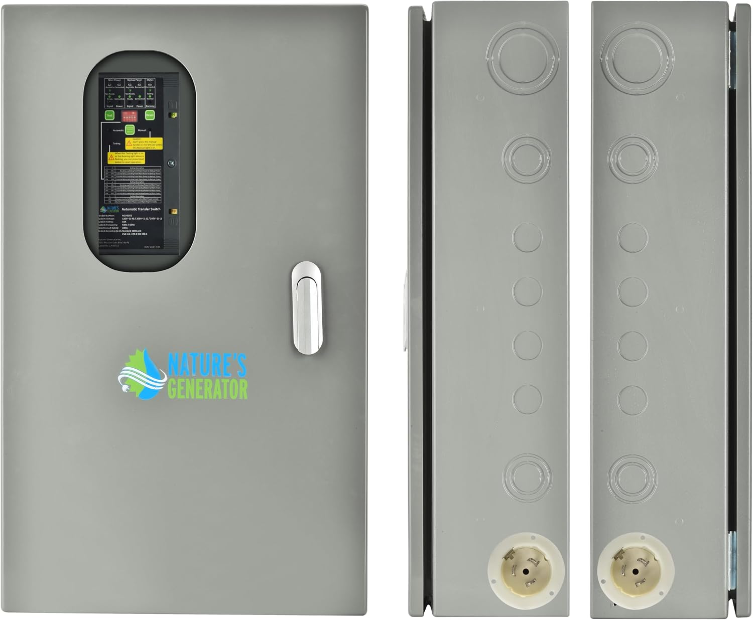 Nature's Generator 50A Automatic Transfer Switch UL Approved