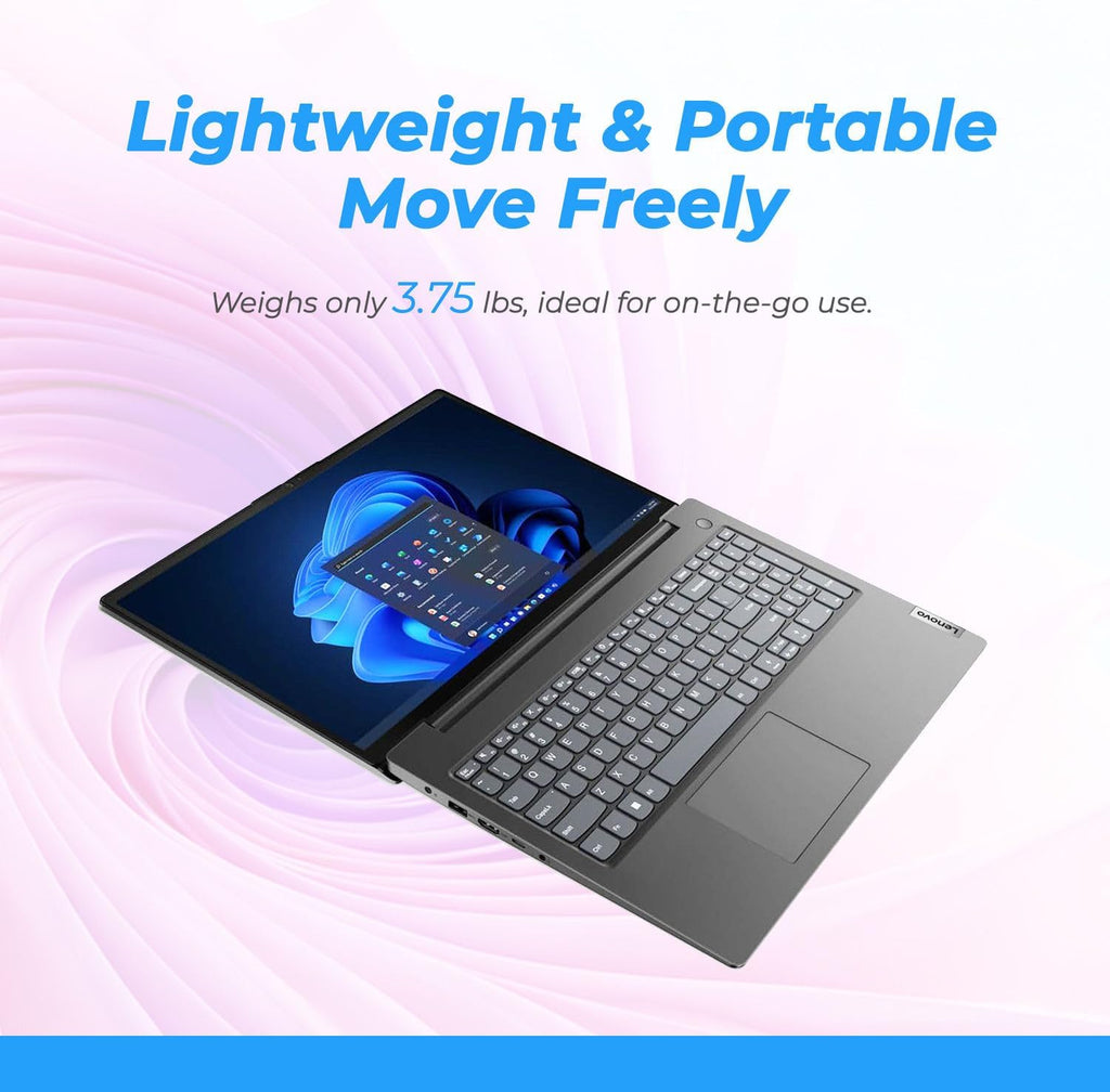 Lenovo V15 Laptop(2025/2026 Edition) | Intel 4-core Processor | 15.6' FHD (1920 x 1080) | 40GB DDR4 | 1TB PCIe SSD | WiFi-6 | Military Durable | Windows 11 Pro | School, Business & Productivity