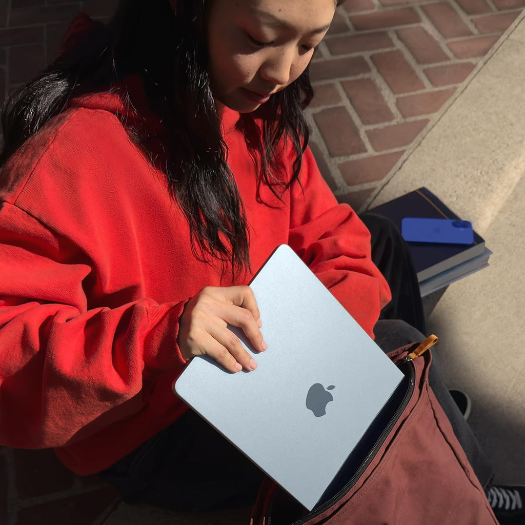 Apple 2025 MacBook Air 13-inch Laptop with M4 chip: Built for Apple Intelligence, 13.6-inch Liquid Retina Display, 16GB Unified Memory, 512GB SSD Storage, 12MP Center Stage Camera, Touch ID; Sky Blue