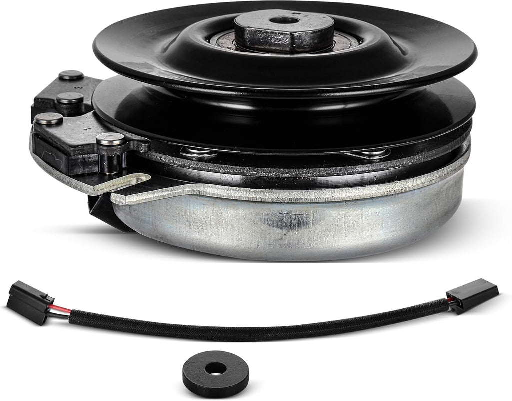 SCITOO Electric Lawnmower, PTO Clutch Fit for John Deere, for Everride, for Landoll, for Lesco: GDA10017 / for Great Dane: D38155, GDA10017 / for Rotary: 12658 / for Warner: 5219-4